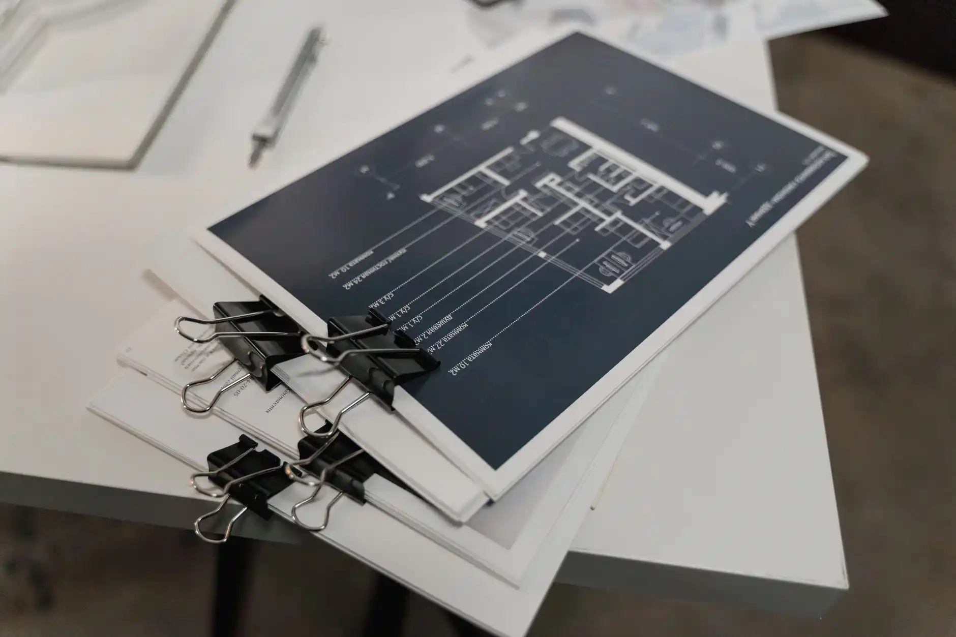side-by-side visual of a homeowner reviewing two remodeling documents, one labeled estimate with broad budget ranges and one labeled quote with detailed line items, architectura...