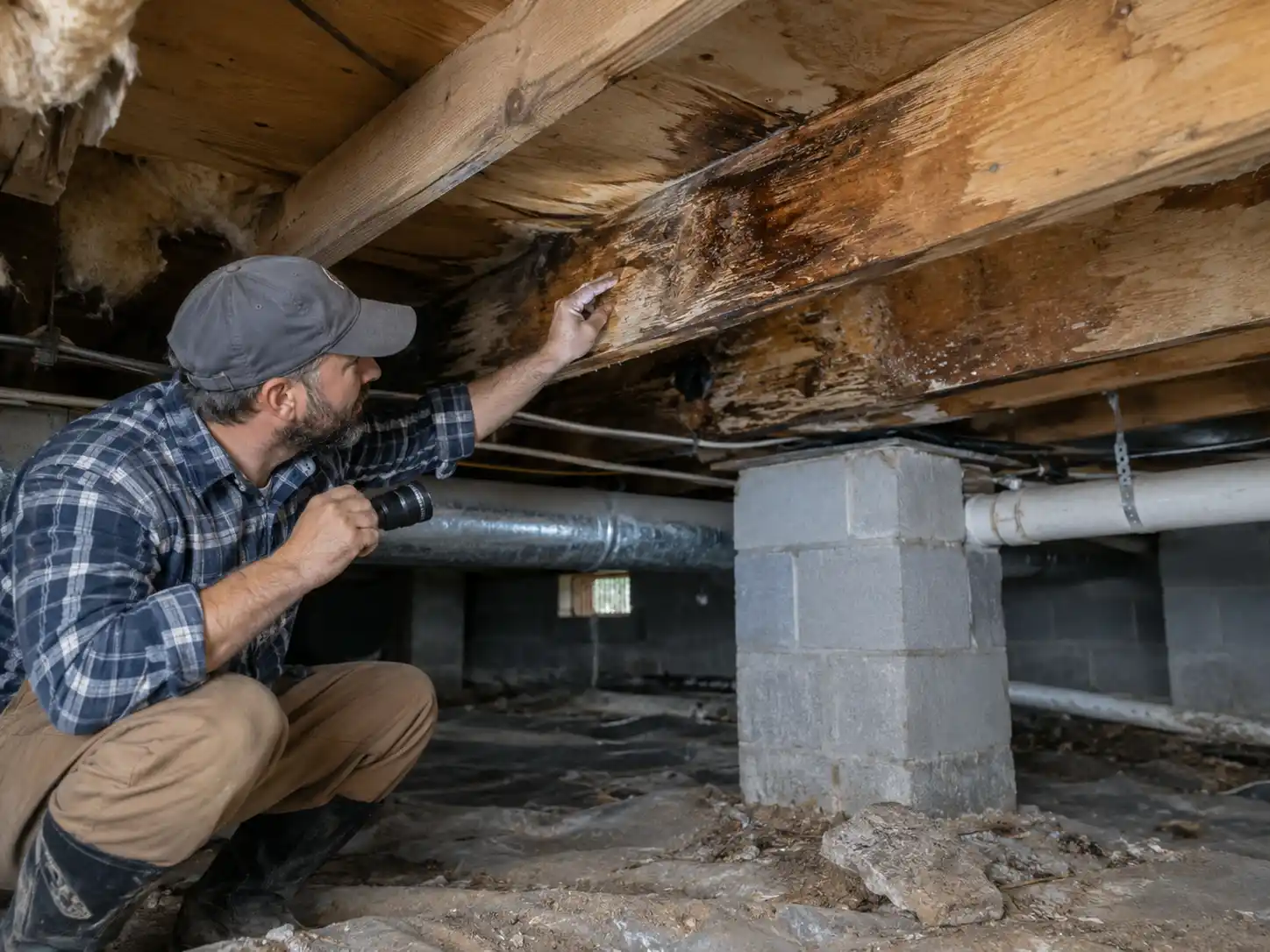 Start With the Cause in the context of floor joist damage structural repair