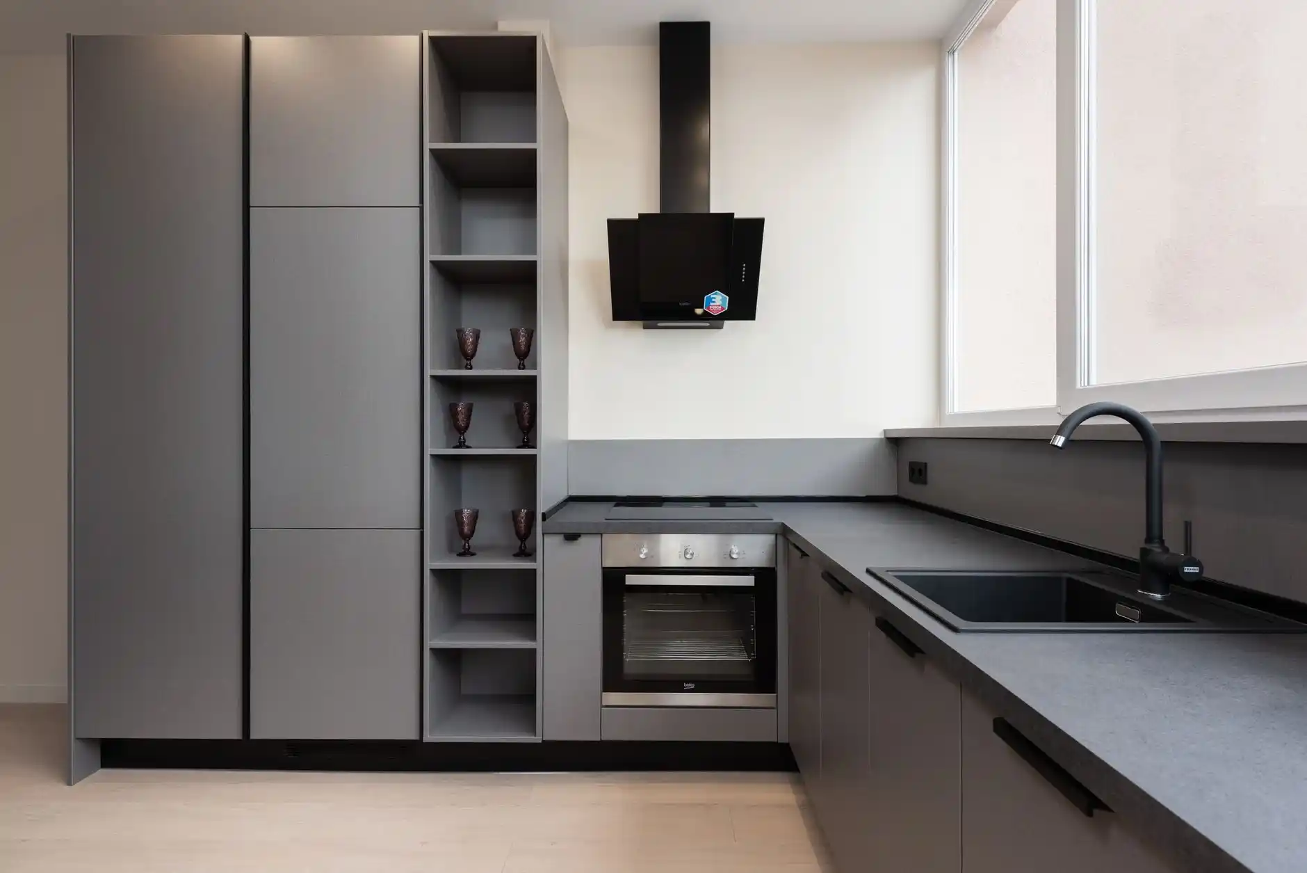 Editorial photograph illustrating "Corner Systems: Worth It Only When You Actually Need the Corner" in the context of kitchen storage upgrades, natural daylight, realistic setti...