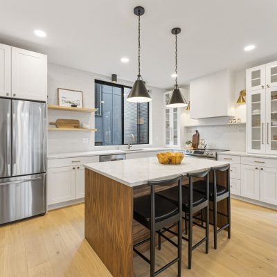 remodeled kitchen hardwood floors